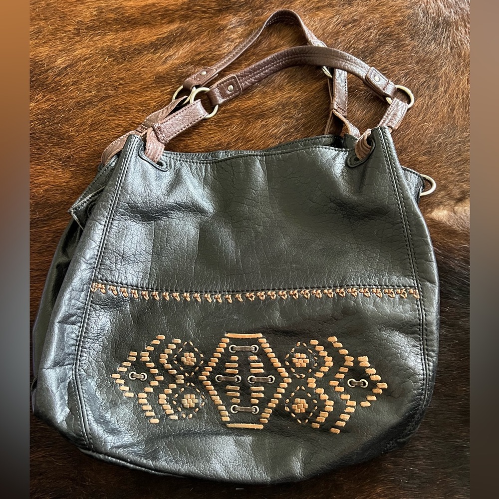 Gorgeous southwest style tote satchel purse by The Sak